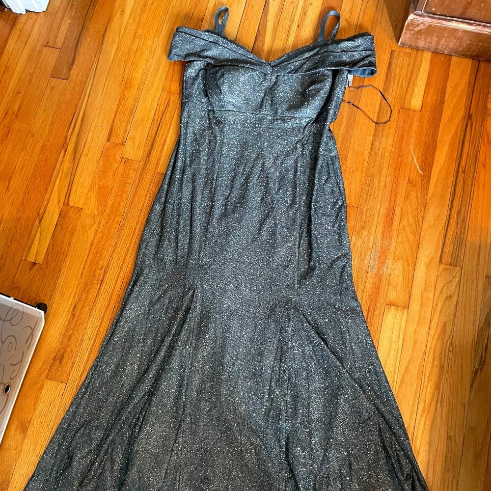 Silver Prom Dress
